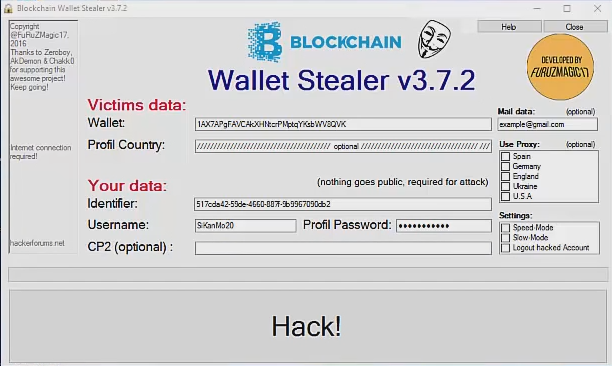 Bitcoin Wallet Stealer Source - 